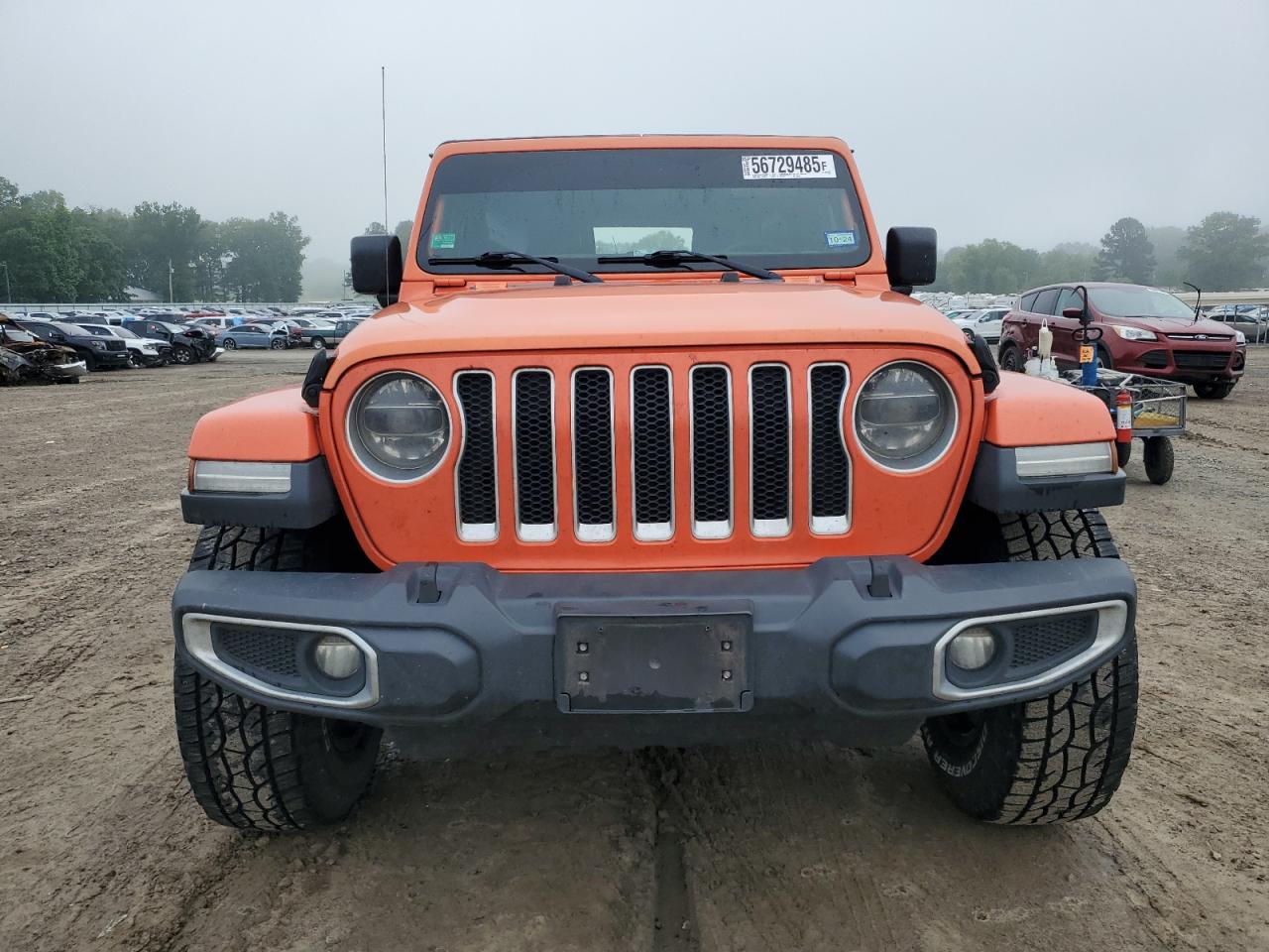 2018 Jeep Wrangler Unlimited Sahara VIN: 1C4HJXEGXJW304417 Lot: 56729485