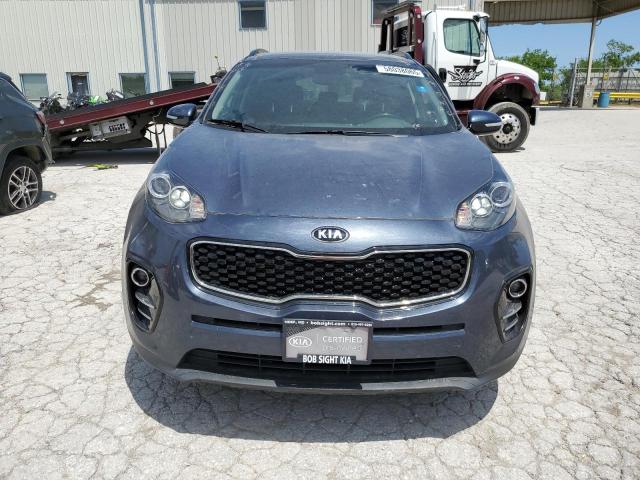  KIA SPORTAGE 2018 Синий