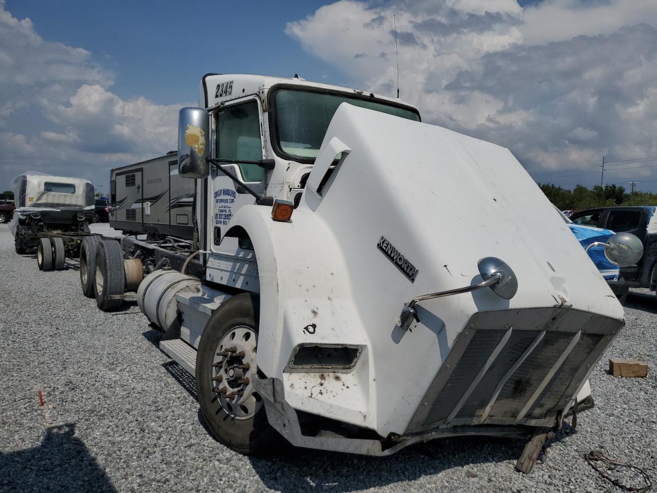 2008 Kenworth T800 Truck Cab And Chassis იყიდება Riverview-ში, FL - Front End