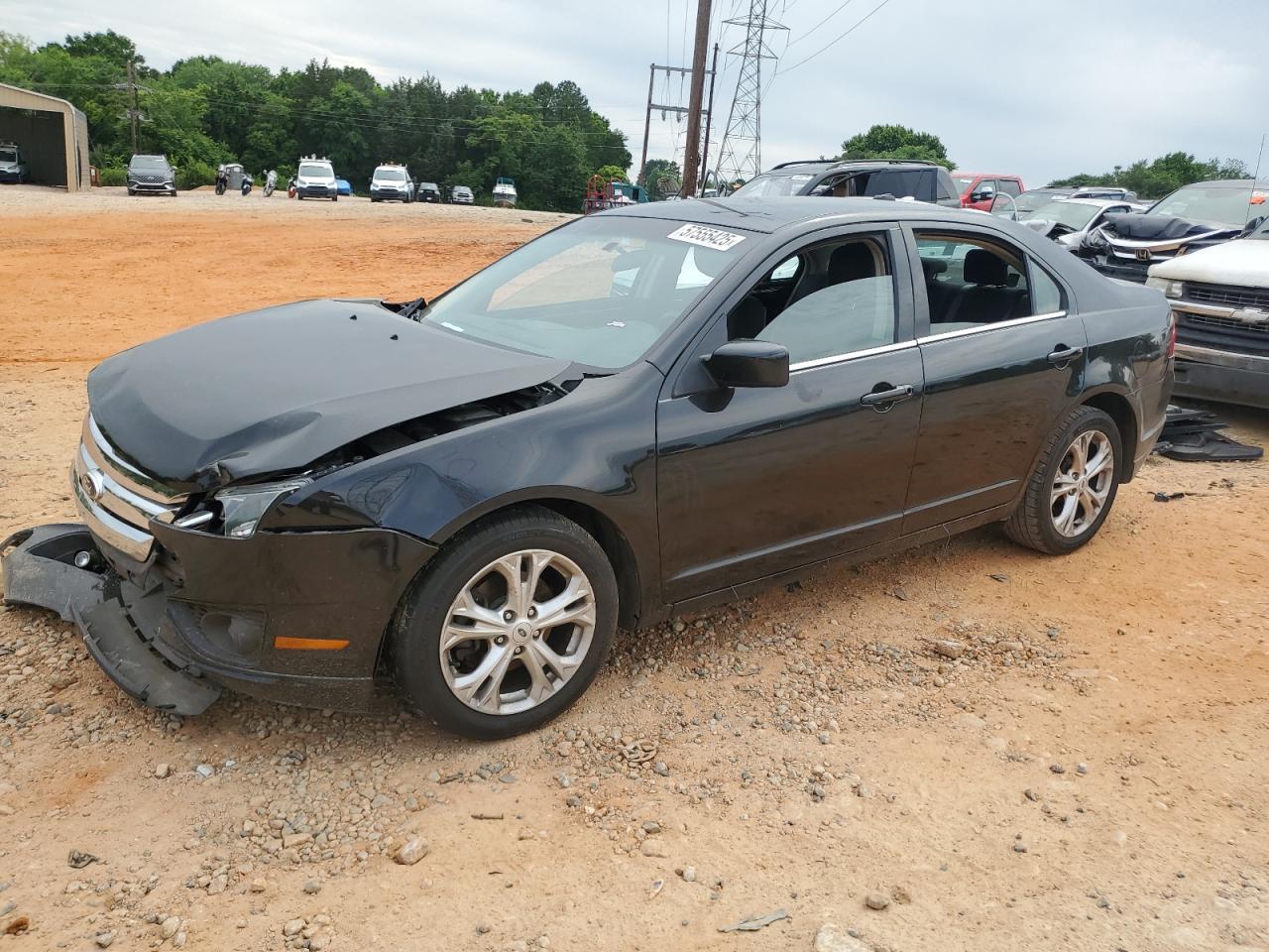 2012 Ford Fusion Se на продаже в China Grove, NC - Front End