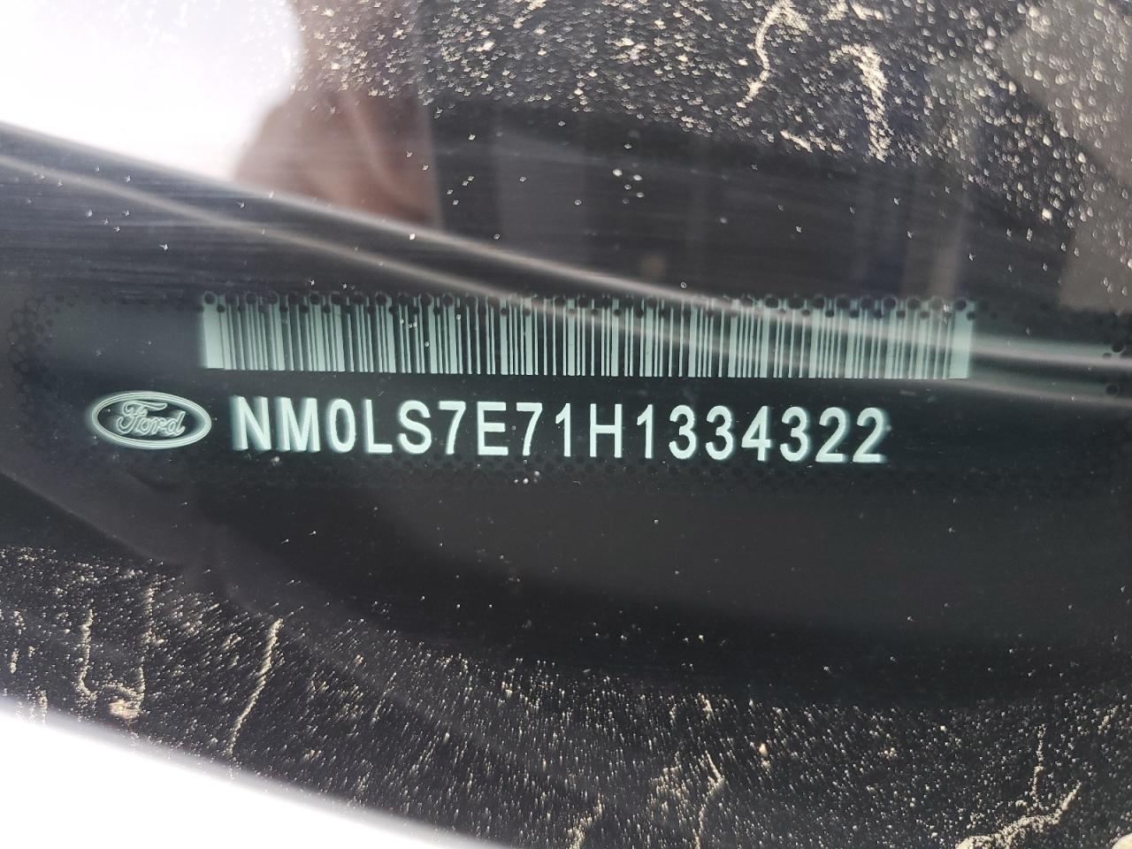 2017 Ford Transit Connect Xl VIN: NM0LS7E71H1334322 Lot: 58310355