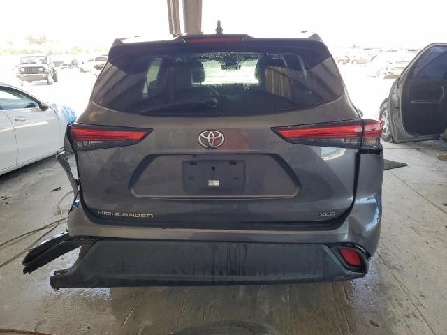  TOYOTA HIGHLANDER 2021 Угольный