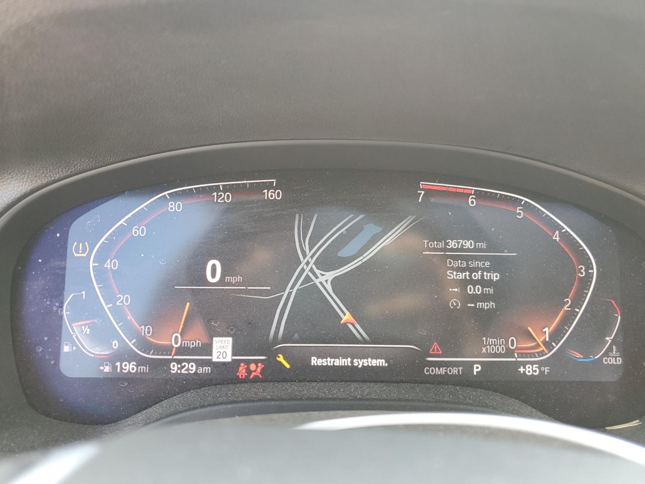 2020 BMW X3 xDrive30I VIN: 5UXTY5C06L9D47459 Lot: 56966795