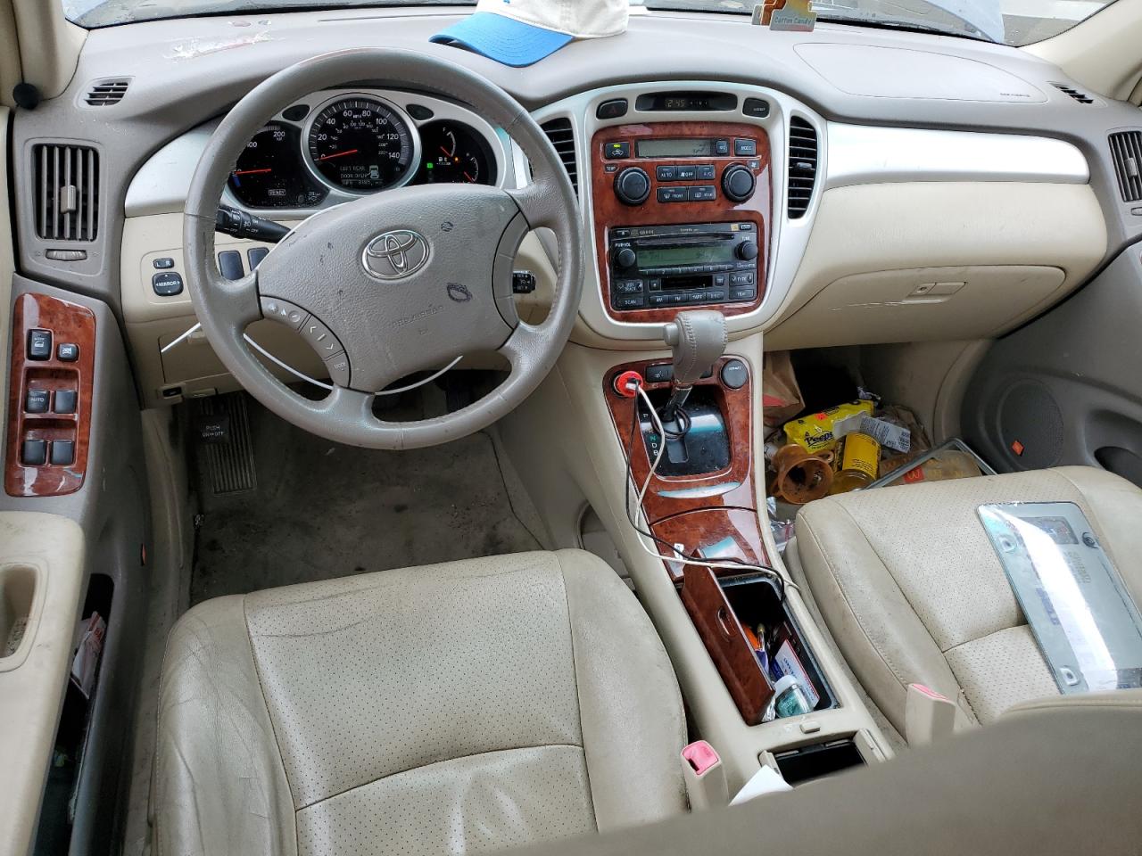 2007 Toyota Highlander Hybrid VIN: JTEHW21AX70040404 Lot: 57336405