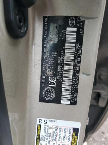 2008 TOYOTA COROLLA CE