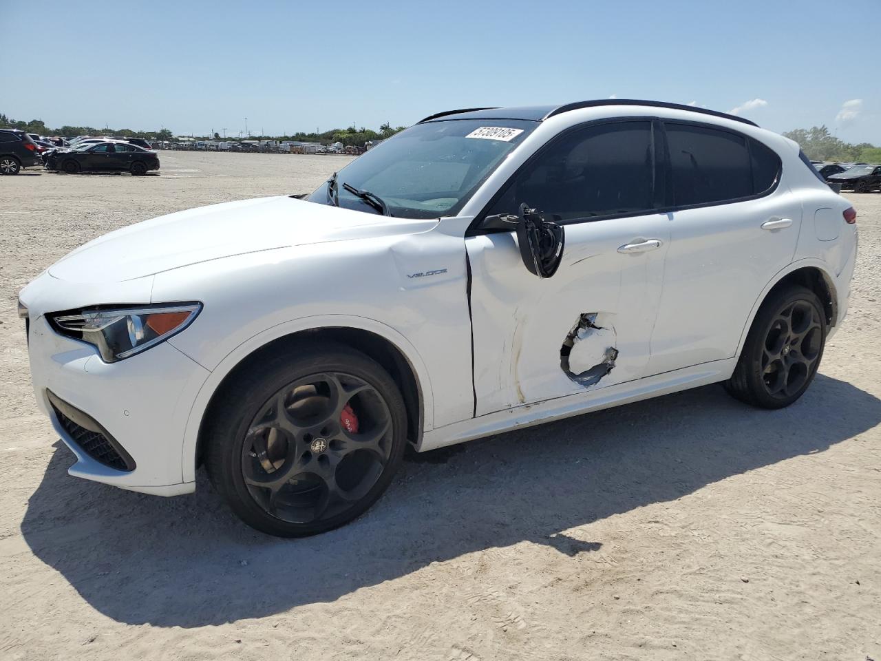 2022 Alfa Romeo Stelvio Ti for Sale in West Palm Beach, FL - Side