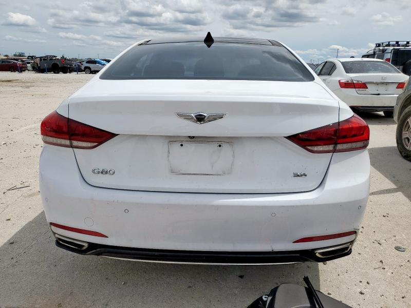  GENESIS G80 2018 Білий