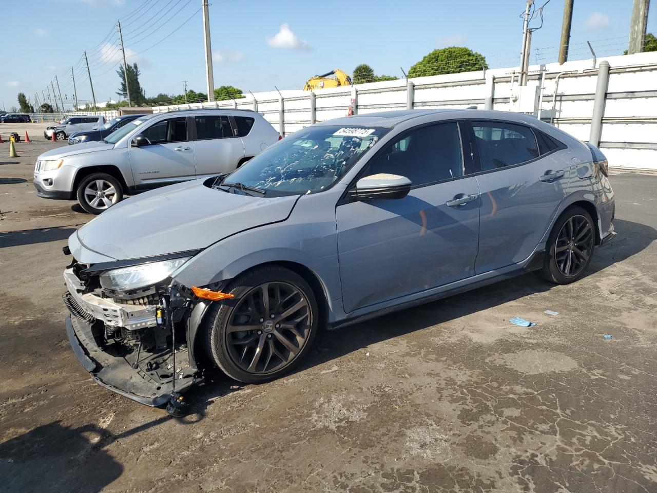 2020 Honda Civic Sport Touring იყიდება Miami-ში, FL - Front End