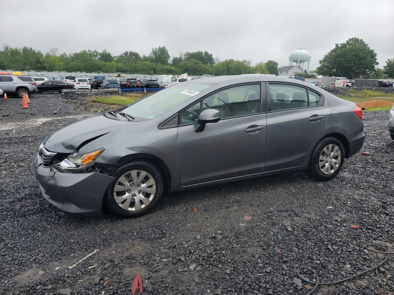 2012 Honda Civic Lx for Sale in Hillsborough, NJ - Front End