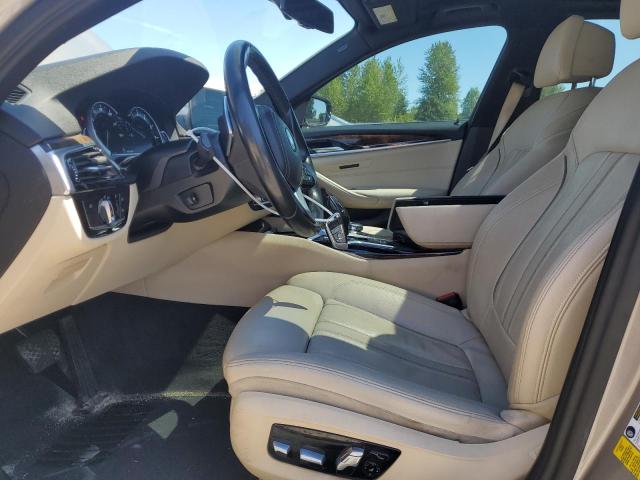  BMW 5 SERIES 2017 tan