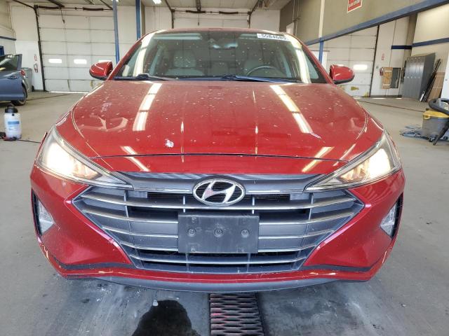  HYUNDAI ELANTRA 2019 Red