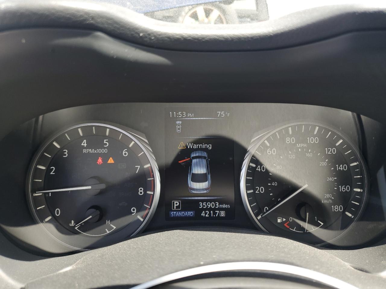 2021 Infiniti Q50 Luxe VIN: JN1EV7BR7MM755031 Lot: 57383075