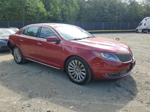  LINCOLN MKS 2015 Red
