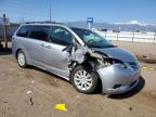 2012 Toyota Sienna Xle за продажба в Colorado Springs, CO - Front End