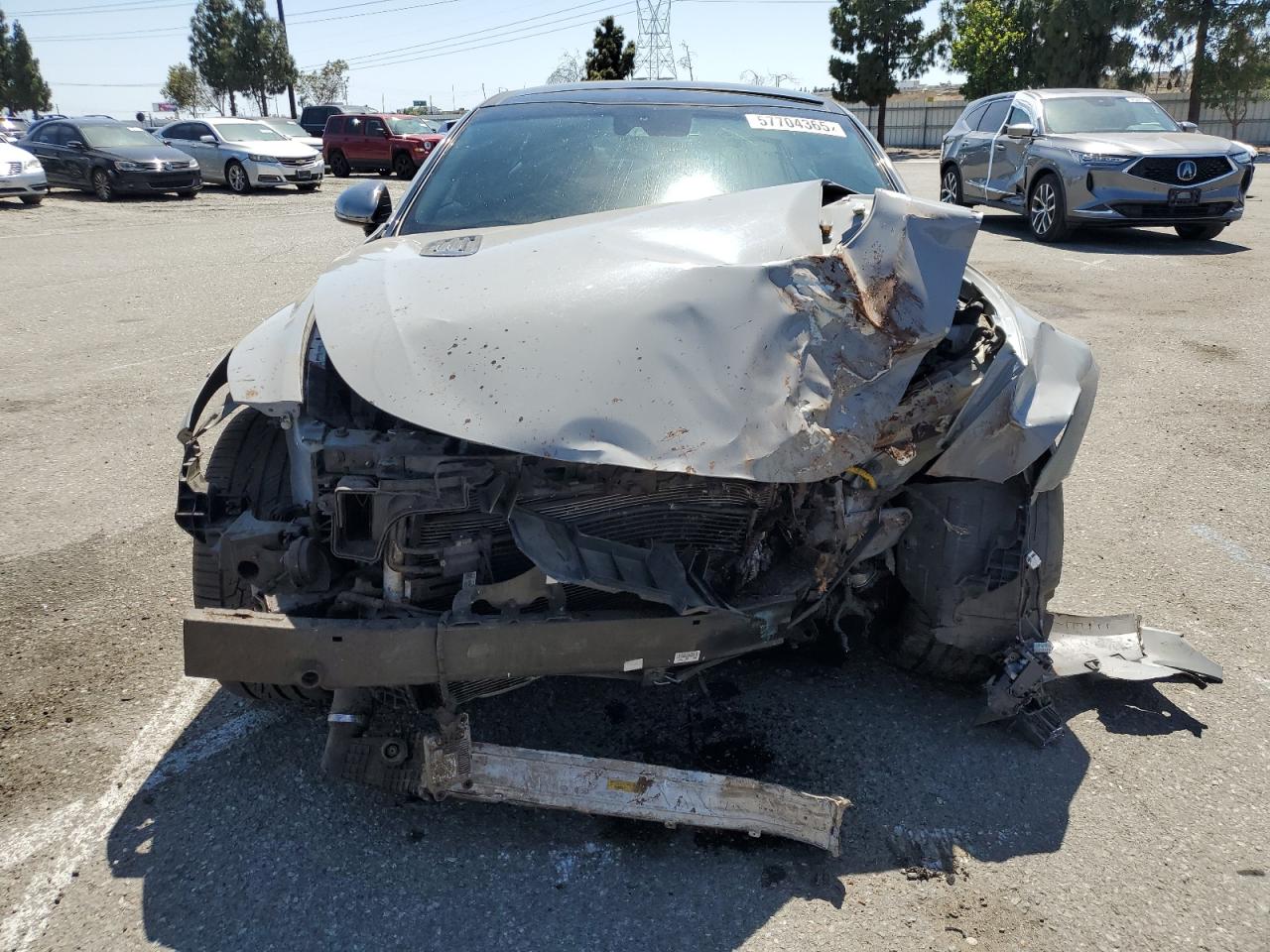 2018 Kia Stinger Gt2 VIN: KNAE55LC8J6016789 Lot: 57704365