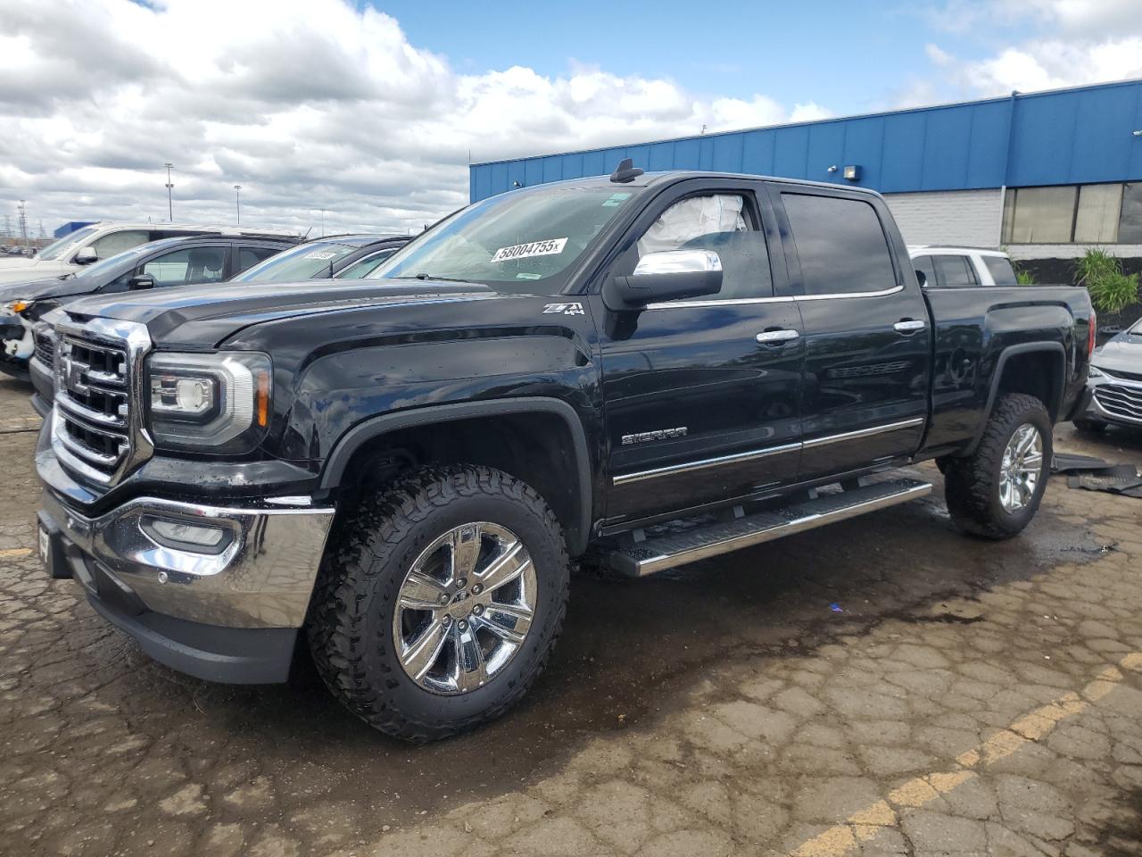 2017 Gmc Sierra K1500 Slt продається в Woodhaven, MI - Front End