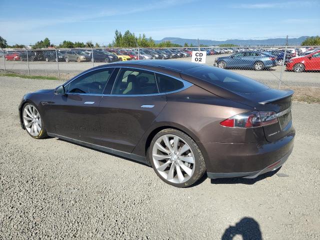  TESLA MODEL S 2013 Коричневий