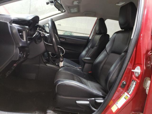  TOYOTA COROLLA 2016 Red