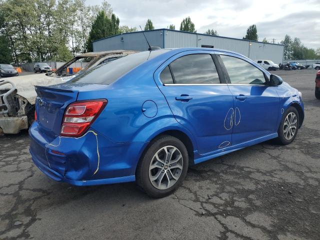 Sedans CHEVROLET SONIC 2017 Blue