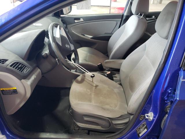  HYUNDAI ACCENT 2012 Blue