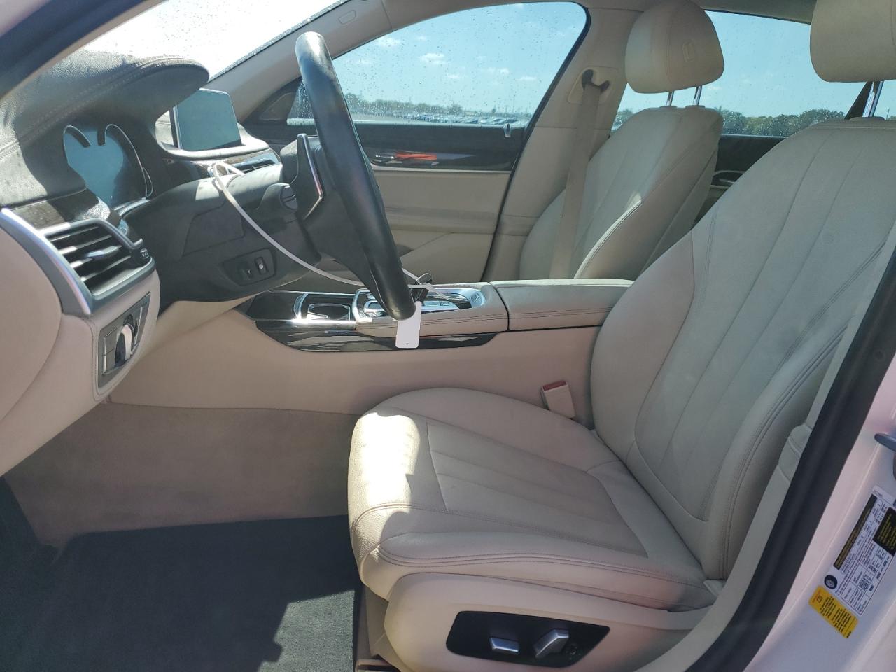2017 BMW 740 I VIN: WBA7E2C51HG739932 Lot: 57101815