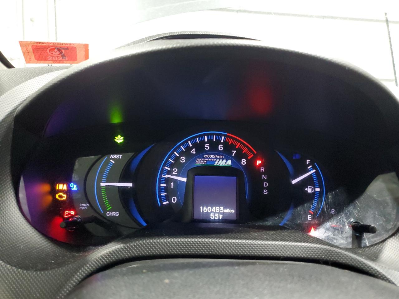2013 Honda Insight Ex VIN: JHMZE2H76DS001880 Lot: 57603565