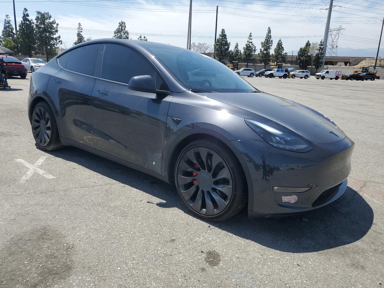 2024 Tesla Model Y VIN: 7SAYGDEF0RF059697 Lot: 57507415