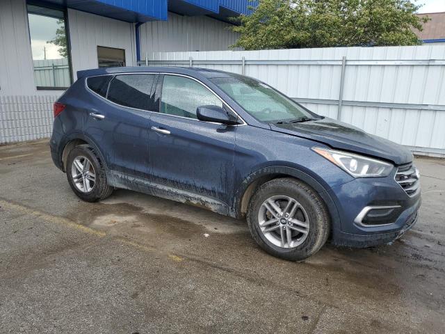  HYUNDAI SANTA FE 2018 Granatowy