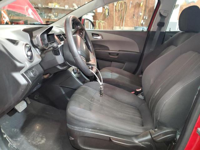  CHEVROLET SONIC 2012 Red