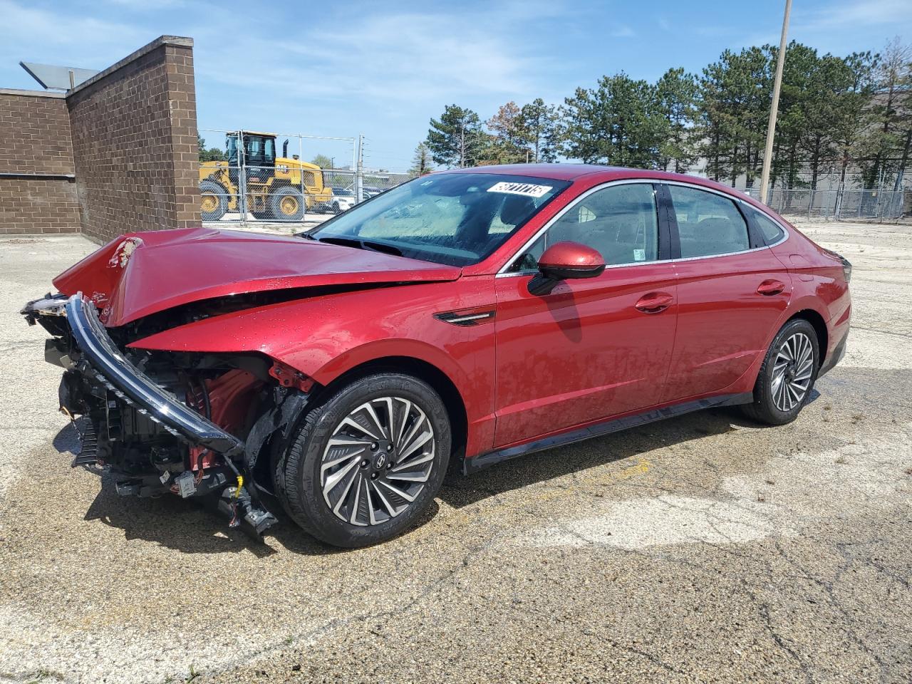 2024 Hyundai Sonata Hybrid en Venta en Wheeling, IL - Front End