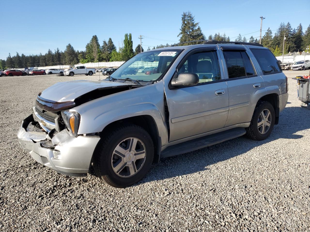 2007 Chevrolet Trailblazer Ls للبيع في Graham، WA - Front End