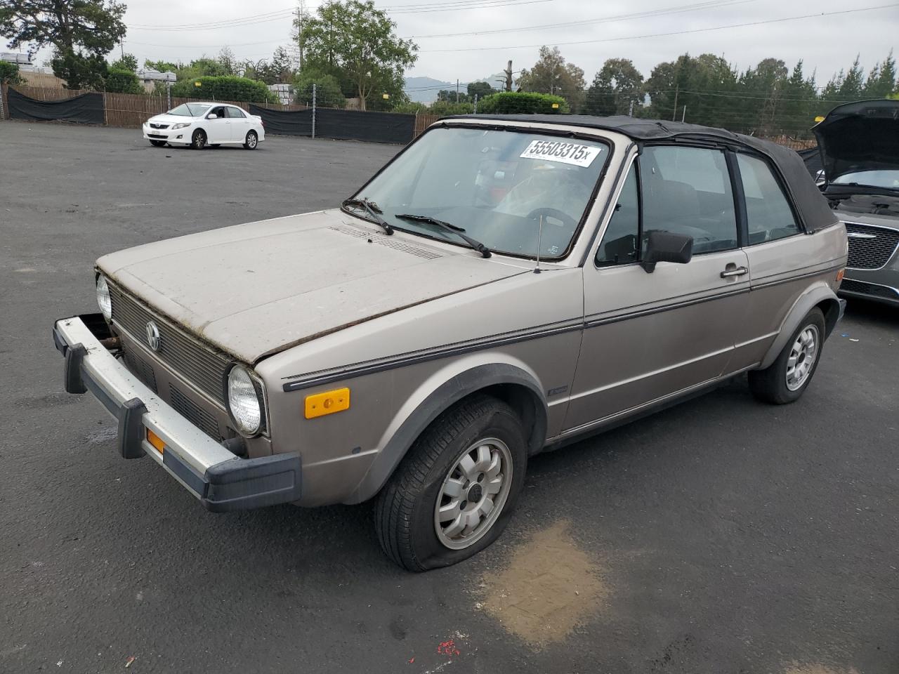 1984 Volkswagen Rabbit Deluxe de vânzare în San Martin, CA - Minor Dent/Scratches