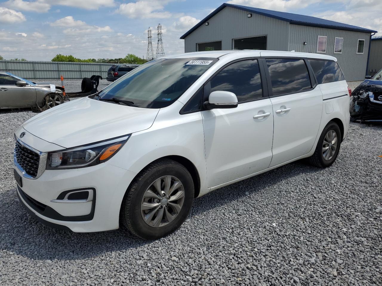 2021 Kia Sedona Lx for Sale in Barberton, OH - Water/Flood