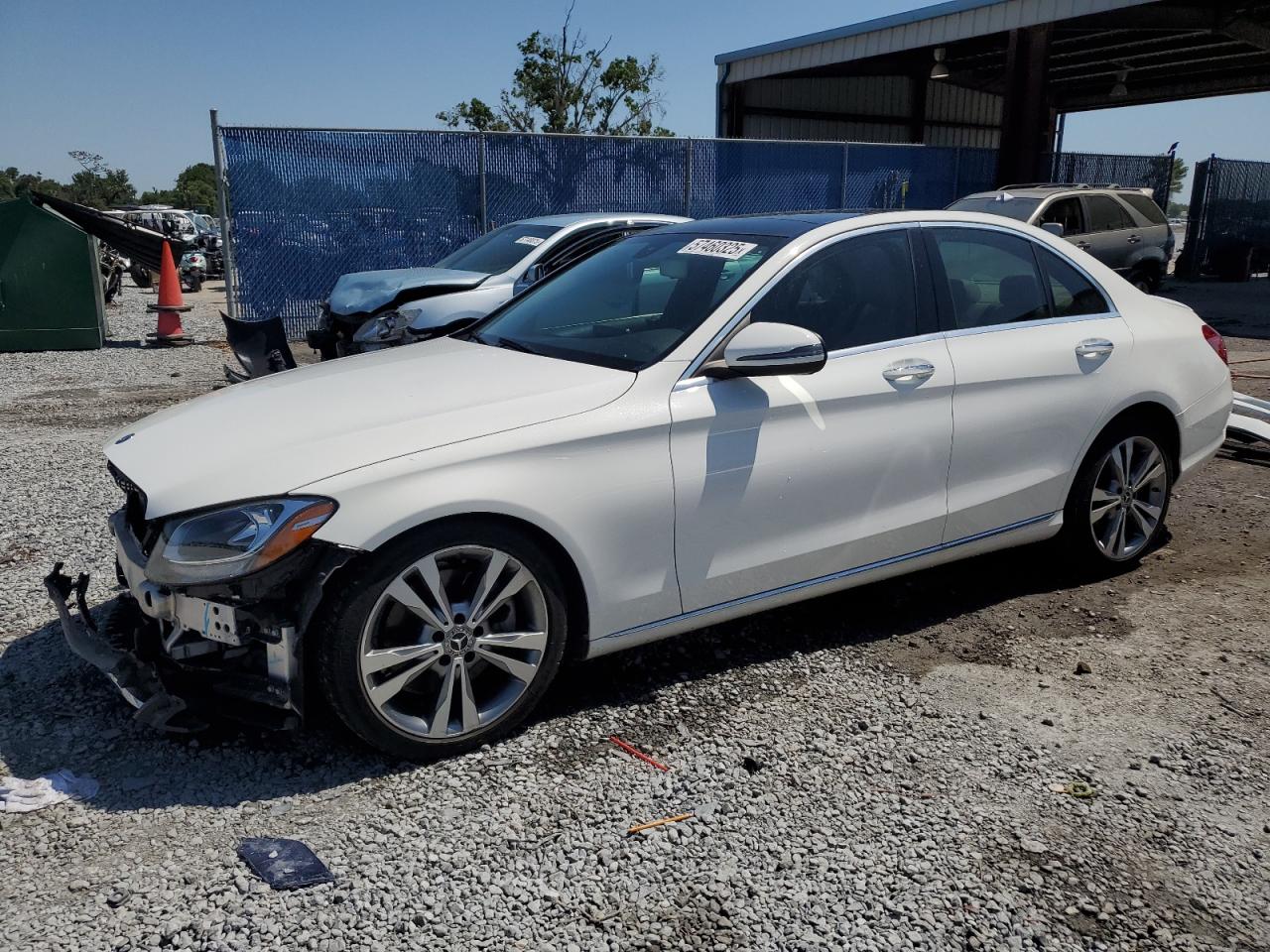 2018 Mercedes-Benz C 300 للبيع في Riverview، FL - Front End