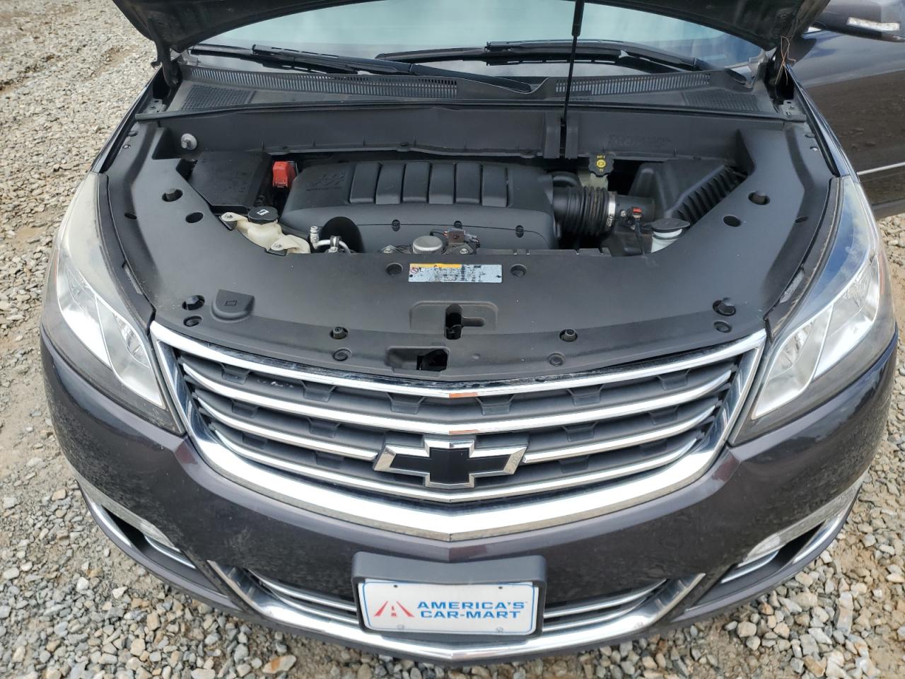 2016 Chevrolet Traverse Ltz VIN: 1GNKRJKD8GJ313636 Lot: 58844435