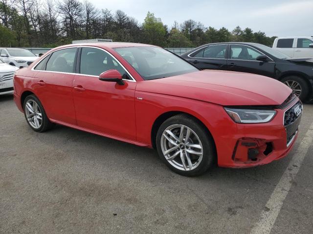  AUDI A4 2020 Czerwony