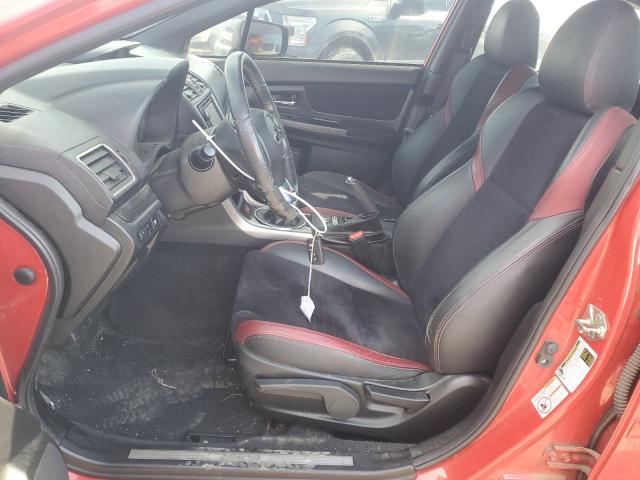 Sedans SUBARU WRX 2015 Red