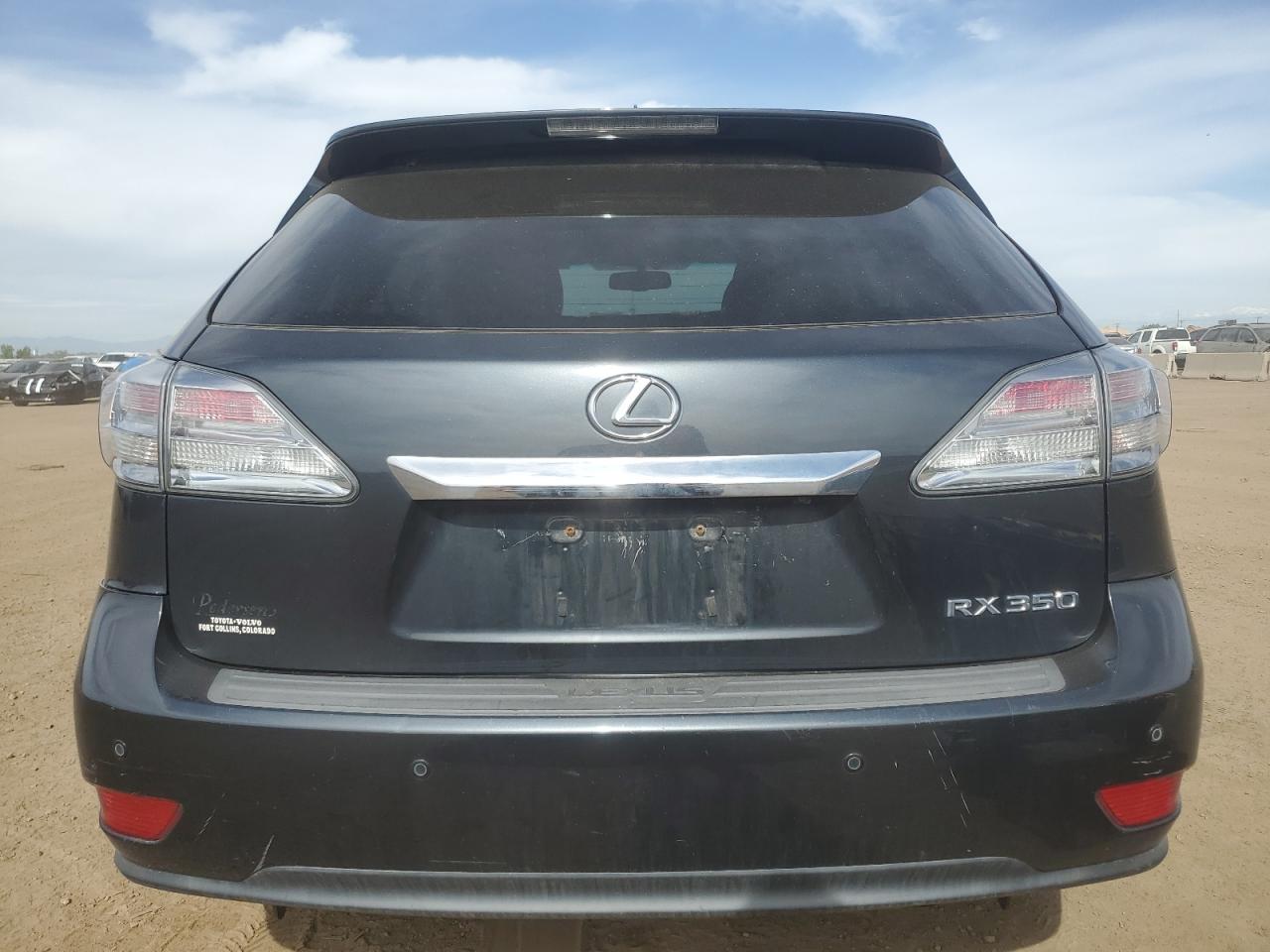 2011 Lexus Rx 350 VIN: 2T2BK1BA5BC118743 Lot: 56756535