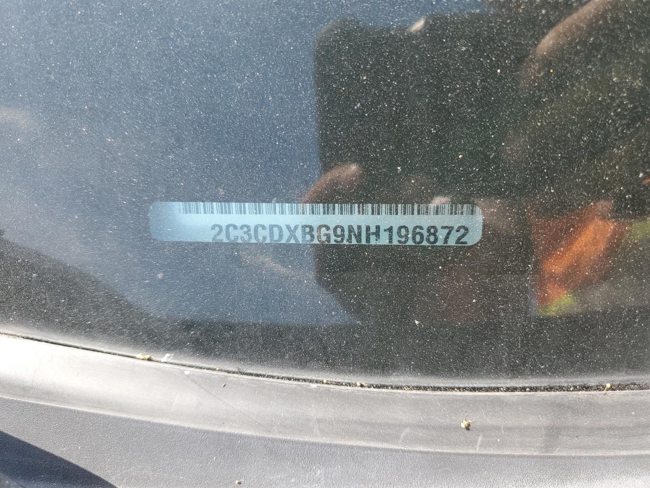 2022 Dodge Charger Sxt VIN: 2C3CDXBG9NH196872 Lot: 56803975