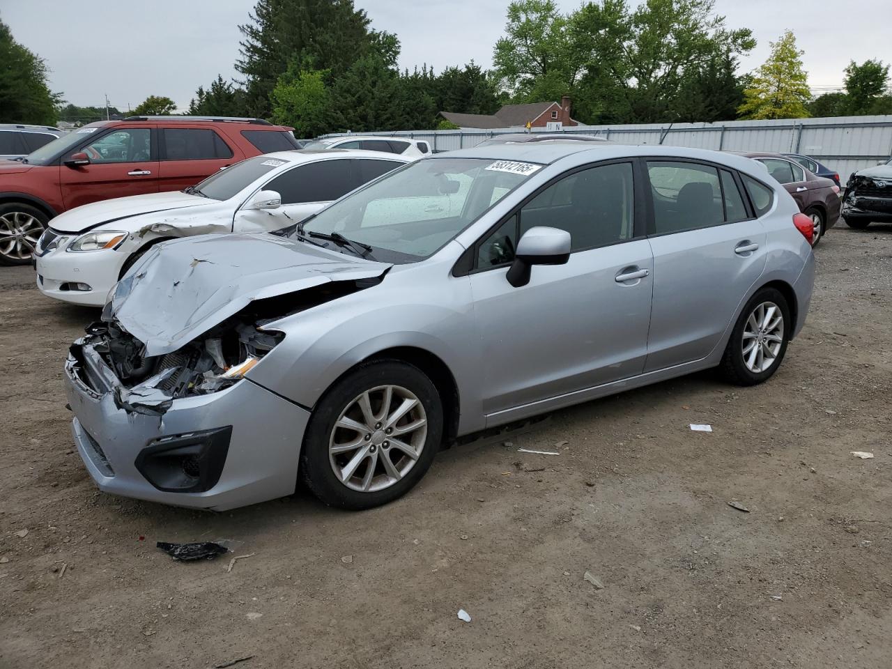 2013 Subaru Impreza Premium zu verkaufen in Finksburg, MD - Front End