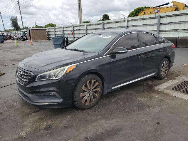  HYUNDAI SONATA 2016 Czarny