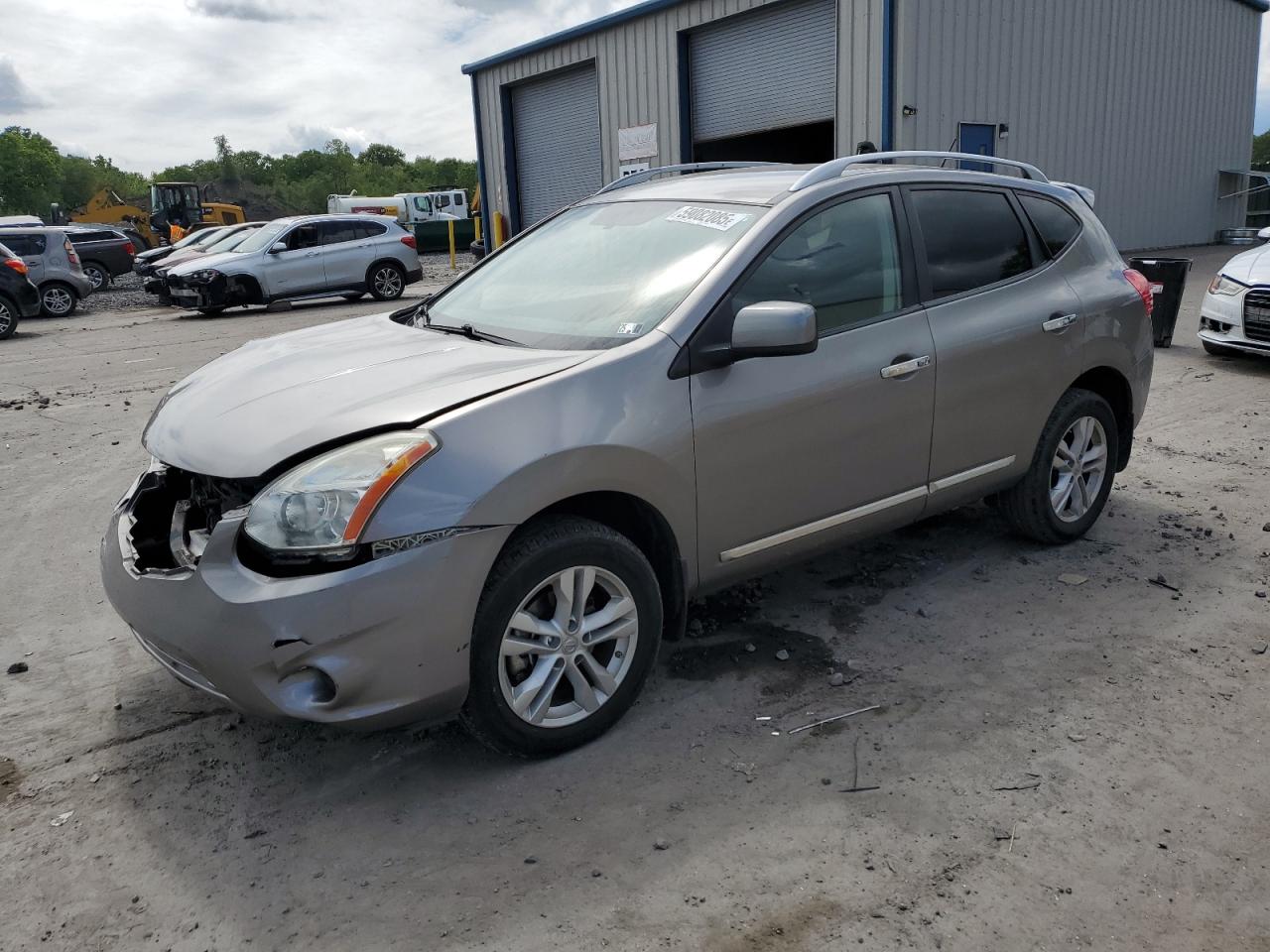 2012 Nissan Rogue S იყიდება Duryea-ში, PA - Front End
