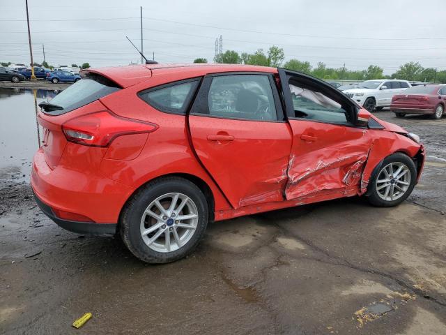  FORD FOCUS 2017 Czerwony