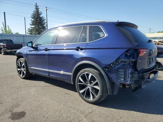  VOLKSWAGEN TIGUAN 2022 Синий