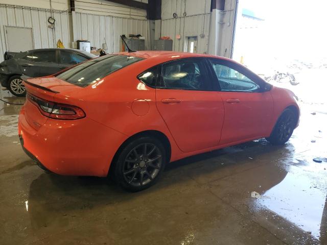  DODGE DART 2016 Pomarańczowy