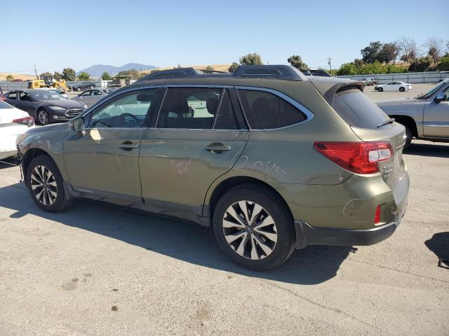  SUBARU OUTBACK 2015 Зеленый