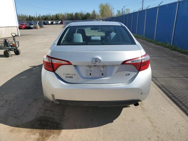  TOYOTA COROLLA 2015 Srebrny