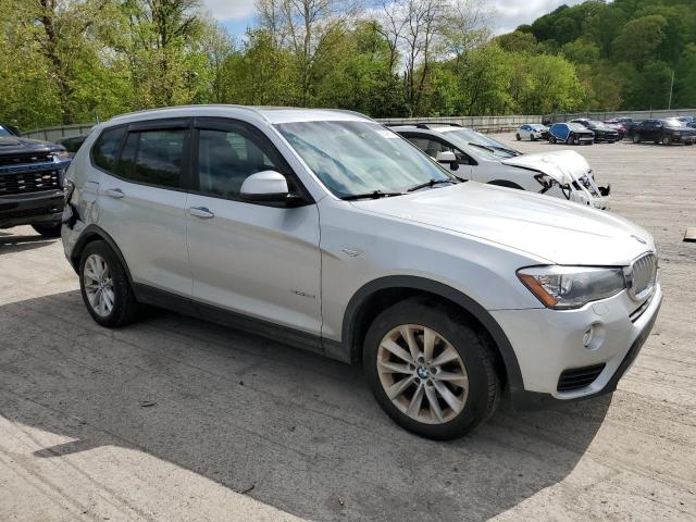  BMW X3 2017 Srebrny