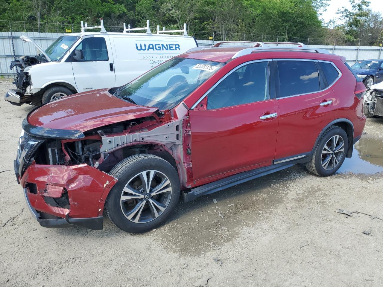 2017 Nissan Rogue S იყიდება Hampton-ში, VA - Front End