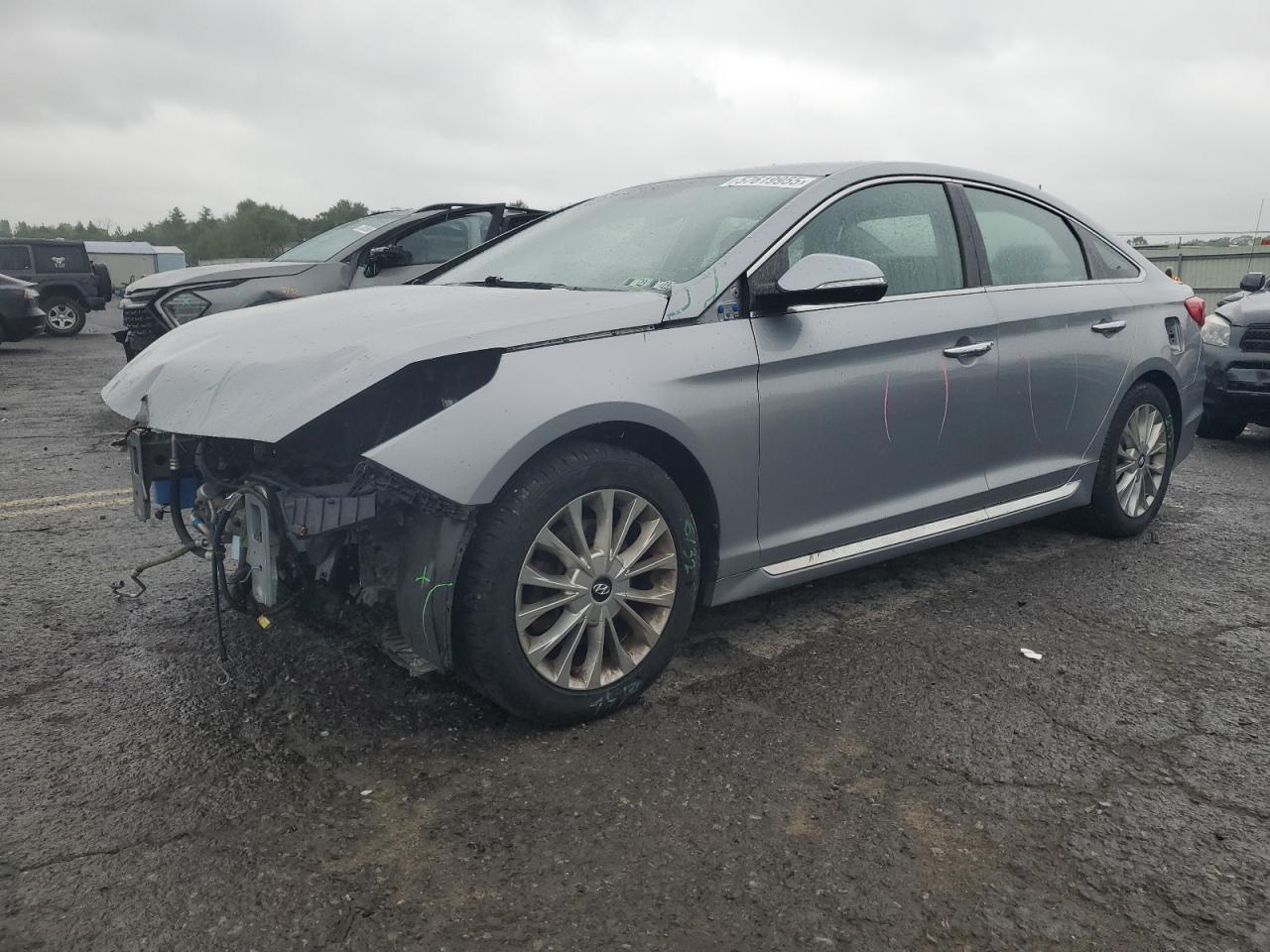 2015 Hyundai Sonata Sport na sprzedaż w Pennsburg, PA - Front End